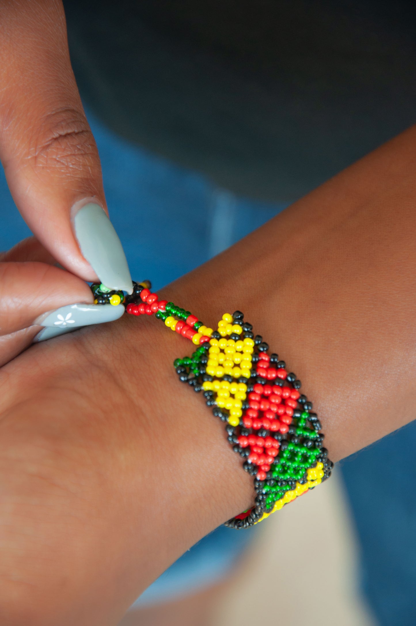 Ghanaian Ball & Hook Bracelet