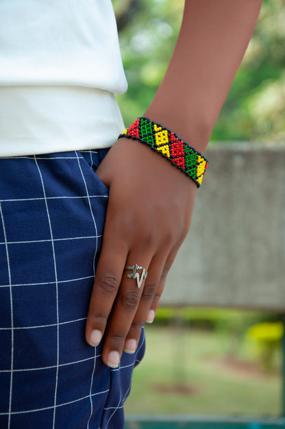 Ghanaian Ball & Hook Bracelet